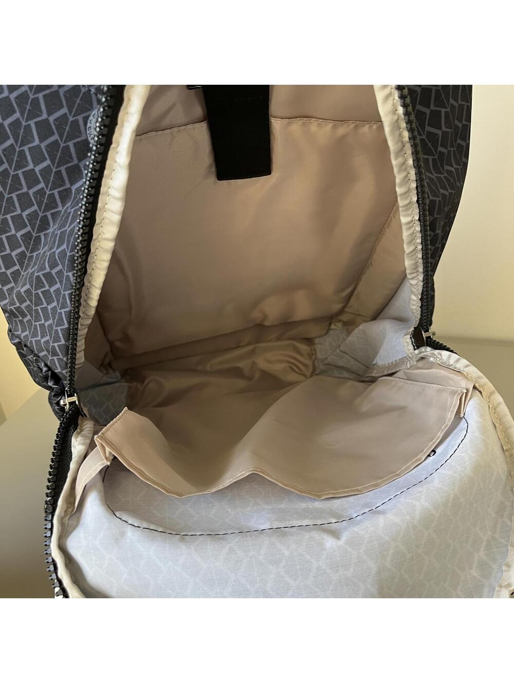 Kipling Seoul Up 17" Laptop Extra Large Backpack in Signature Emb NWT - Picture 5 of 5